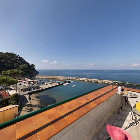 Relais Del Mare Con Terrazza Fronte Mare Free Parking Apartment Massa Lubrense Luaran gambar